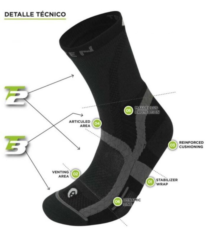 Compra online Calcetines Lorpen T3 Light Hiker Eco Mujer Ultrablack en oferta al mejor precio
