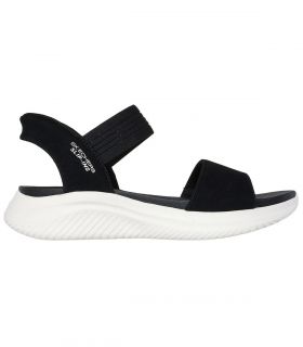 Sandalias Skechers Slip-ins Ultra Flex 3.0 Summerville Mujer Black