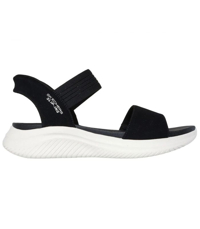 Compra online Sandalias Skechers Slip-ins Ultra Flex 3.0 Summerville Mujer Black en oferta al mejor precio
