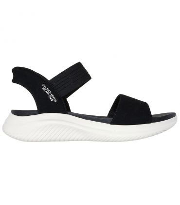 Sandalias Skechers Slip-ins Ultra Flex 3.0 Summerville Mujer Black