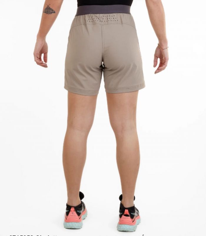 Compra online Short Sphere Pro Clodette Mujer Beige en oferta al mejor precio