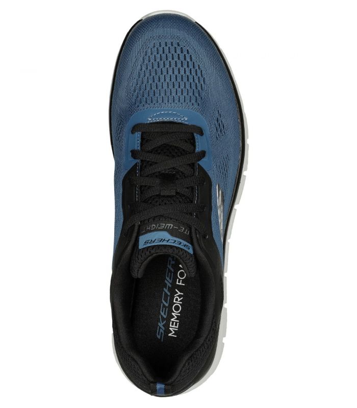 Compra online Zapatillas Skechers Track Broader Hombre Azul en oferta al mejor precio