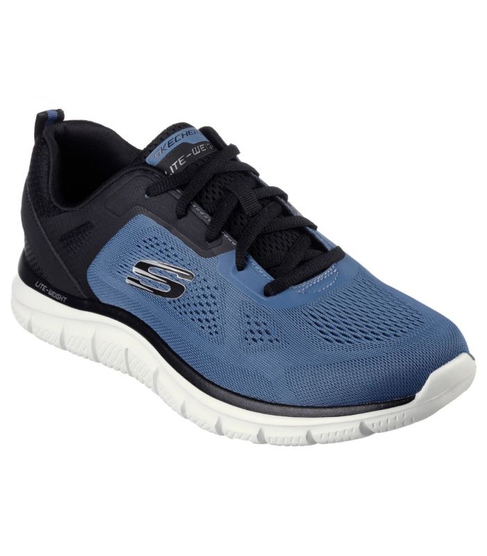 Compra online Zapatillas Skechers Track Broader Hombre Azul en oferta al mejor precio