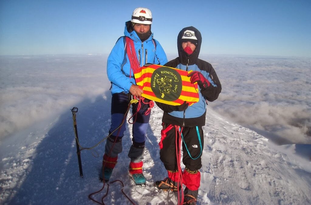 Lo que ves subiendo una cumbre