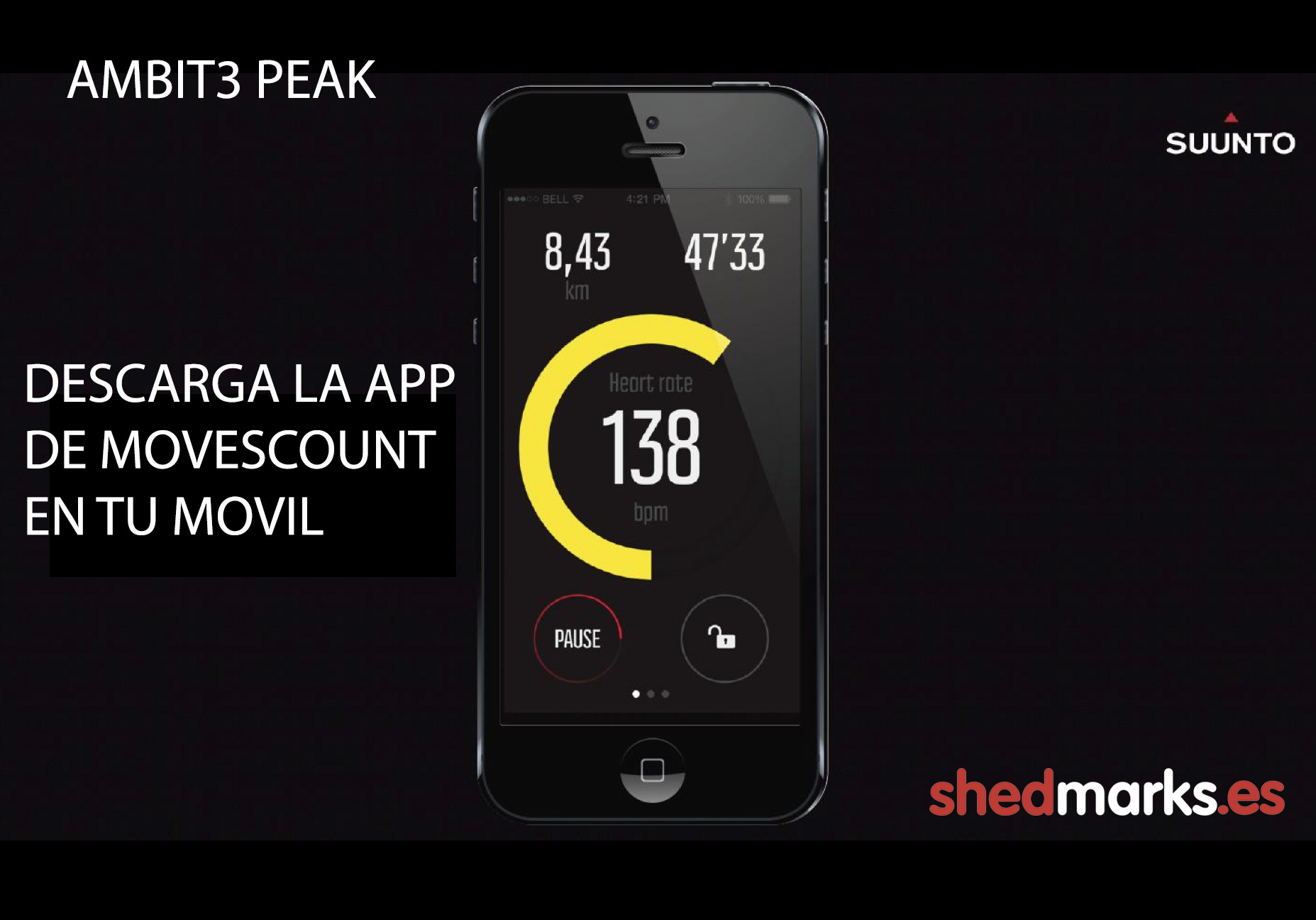 AMBIT 3 PEAK APP MOVESCOUNT