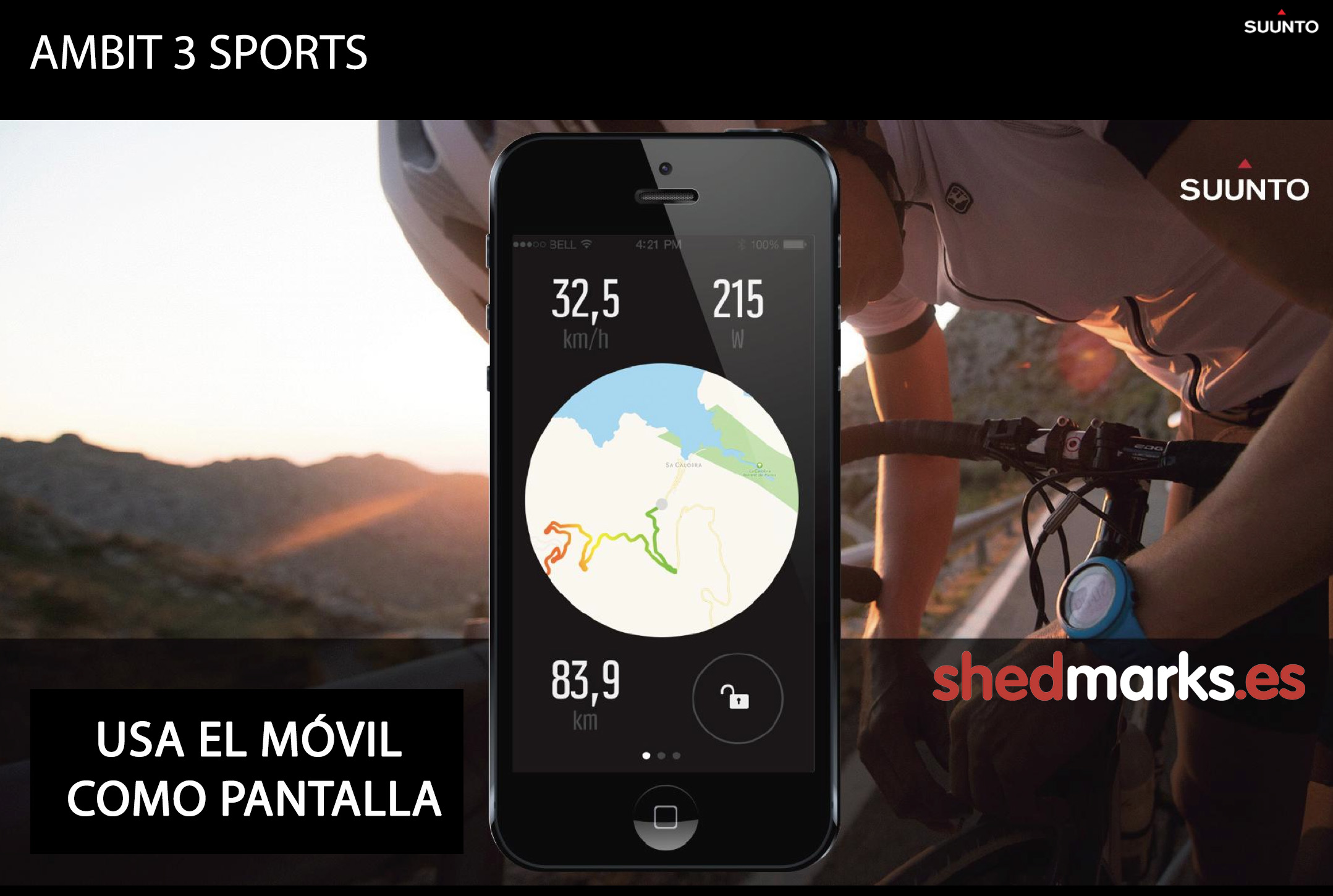 Sunnto ambit 3 movil como reloj
