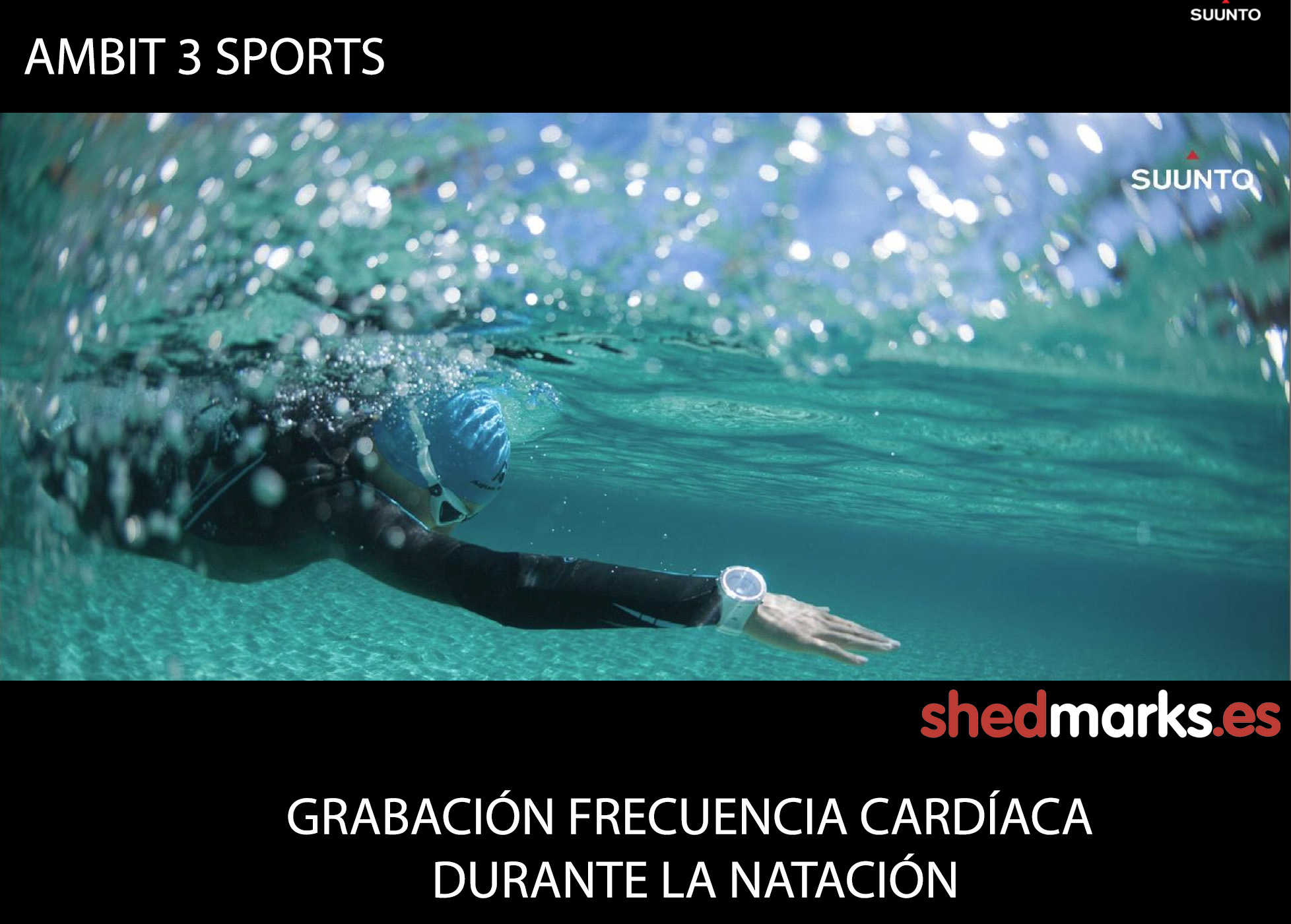 Sunnto ambit 3 - Grabación frecuencia cardíaca durante la natación Sunnto ambit 3 sports pulsaciones