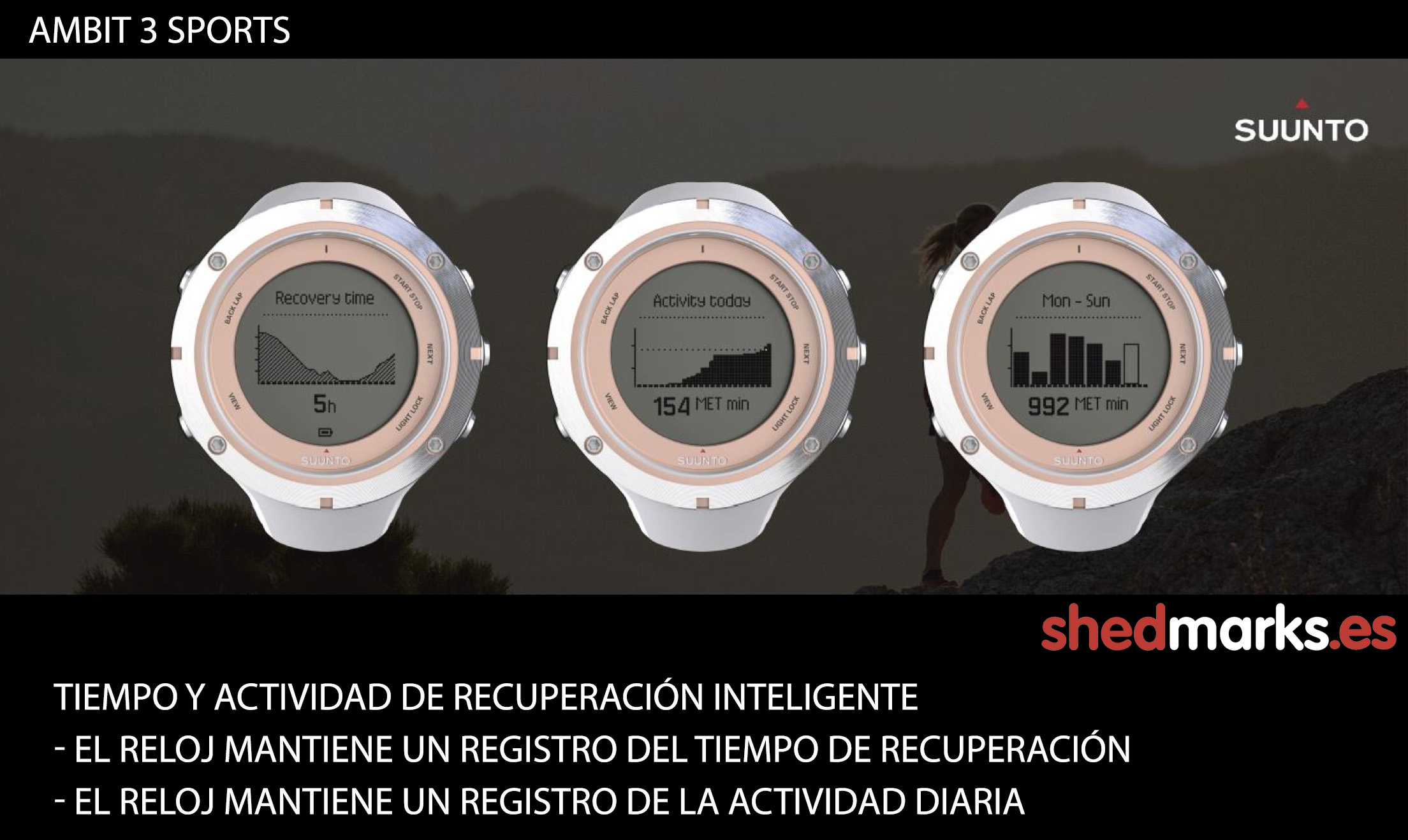 Sunnto ambit 3 sports recuperación
