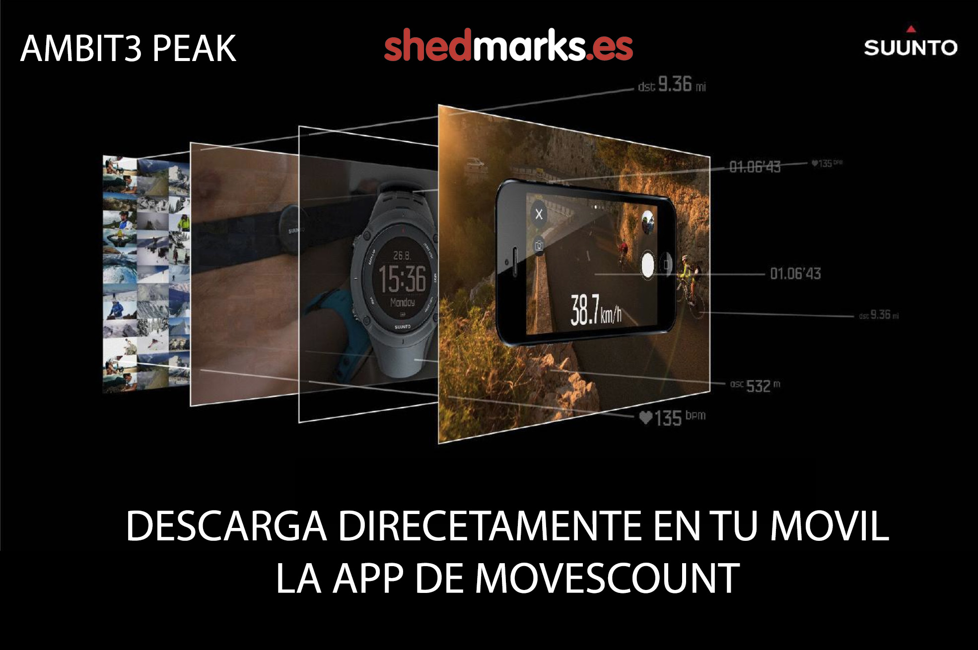 AMBIT3 PEAK APP MOVESCOUNT
