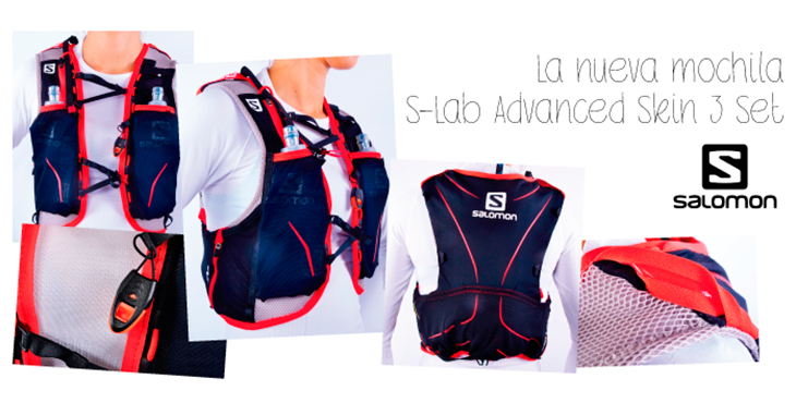 La nueva mochila S-Lab Advanced Skin 3 Set de Salomon