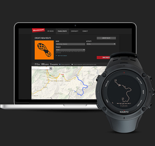 Suunto Ambit3: planificador de entrenamientos
