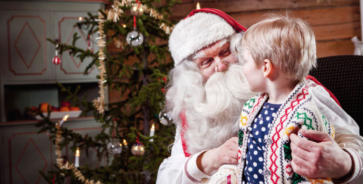 La magia de la Navidad con Papá Noel