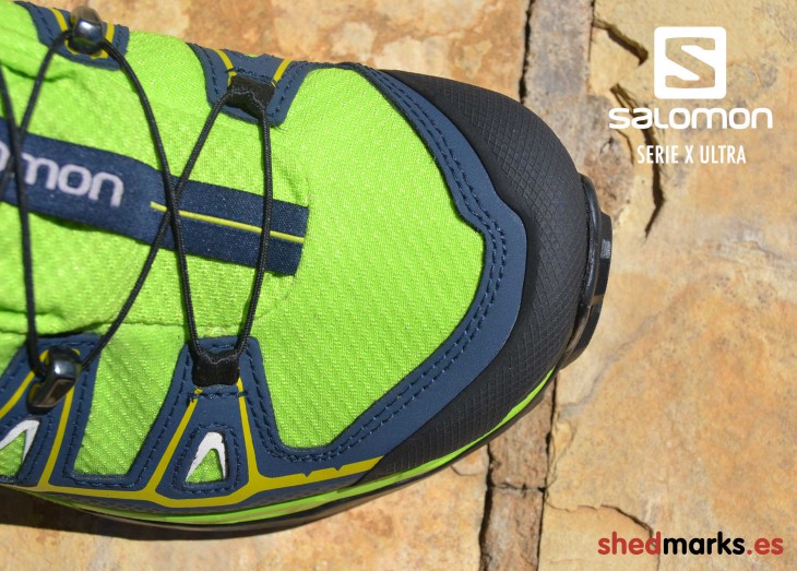 Puntera reforzada zapatillas de trekking Salomon X Ultra 2 Gtx