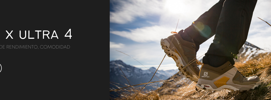 Descubre las zapatillas de trekking Salomon X Ultra 4